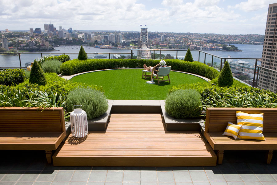 Rooftop Garden: A Secret Hideaway  laud8 -landscape architecture+urban  design